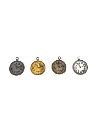 Ρολόι μεταλλικό στρογγυλό παλιάς εποχής