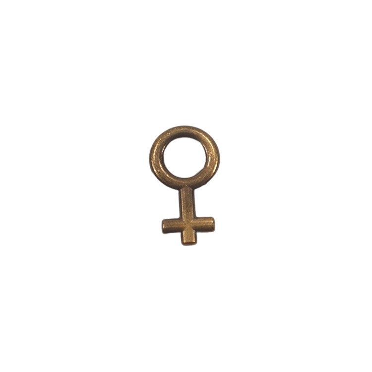 Σύμβολο γυναικείο bronze μεταλλικό