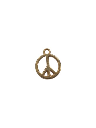 Σήμα ειρήνης μεταλλικό χρυσό