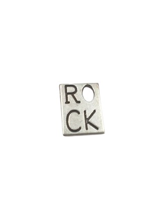 Σήμα Rock μεταλλικό