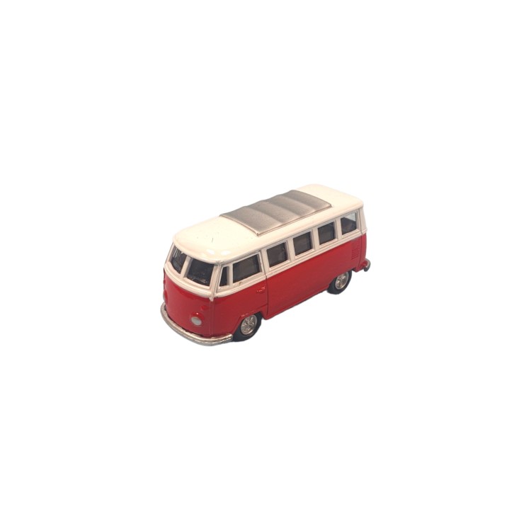 Λεωφορείο μεταλλικό κόκκινο ξύστρα