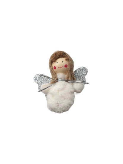 Χριστουγεννιάτικο κρεμαστό διακοσμητικό Αγγελάκι-Αγ.Βασίλης-Χιονάνθρωπος
