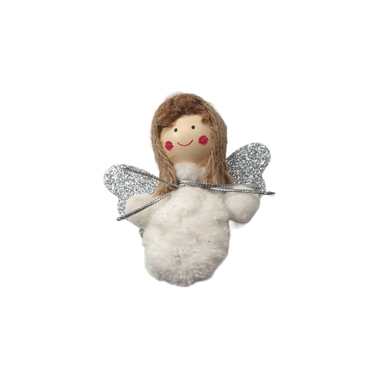 Χριστουγεννιάτικο κρεμαστό διακοσμητικό Αγγελάκι-Αγ.Βασίλης-Χιονάνθρωπος