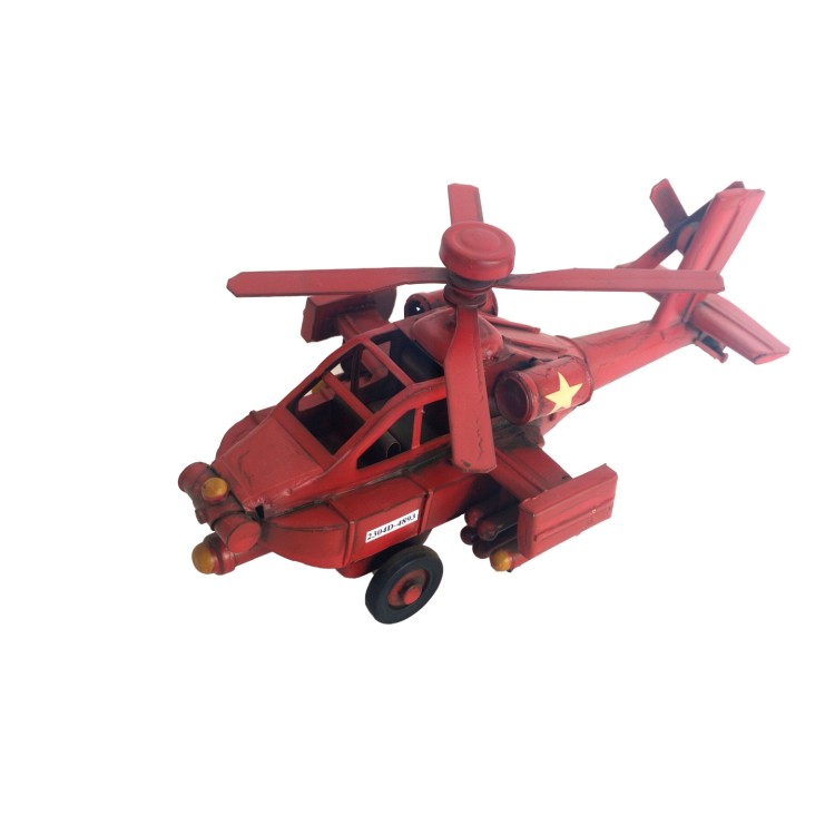 Ελικόπτερο μεταλλικό κόκκινο
