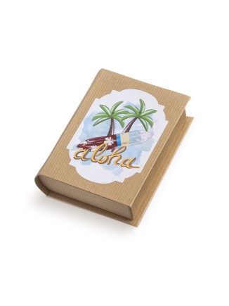 Χάρτινο βιβλιαράκι Σανίδα Surf-Aloha