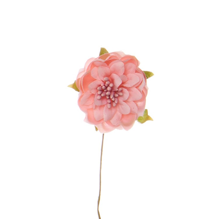 Διακοσμητικό λουλούδι ντάλια υφασμάτινο 13cm