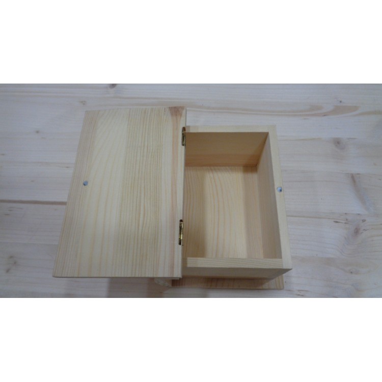 Κουτί ξύλινο ντεκουπάζ βιβλίο μαγνητικό κούμπωμα