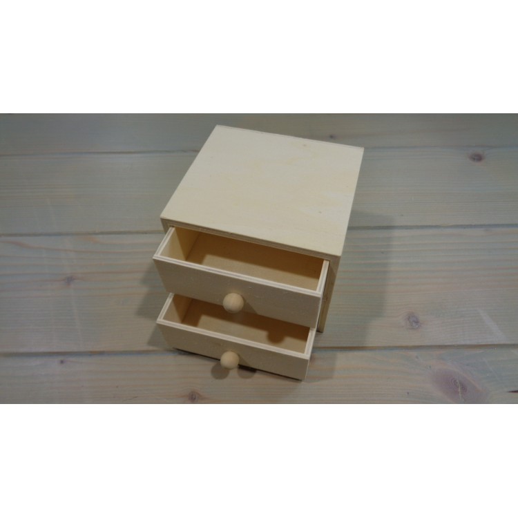 Κουτί ξύλινο με συρταράκια