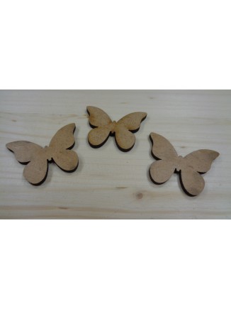 Πεταλούδα ξύλινο μοτίφ