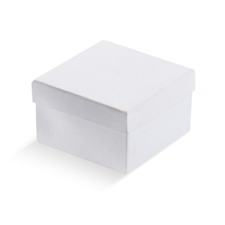 Κουτάκι χάρτινο λευκό τετράγωνο