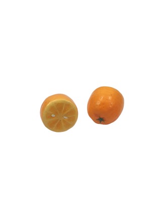 Διακοσμητικό πορτοκάλι κομμένο συνθετικό