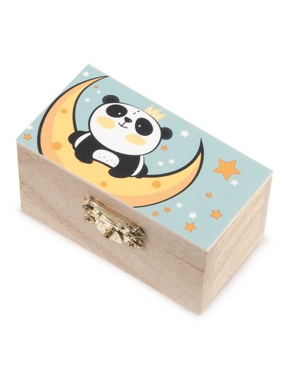 Μπαουλάκι ξύλινο panda