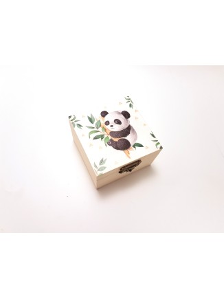 Κουτάκι ξύλινο με Panda