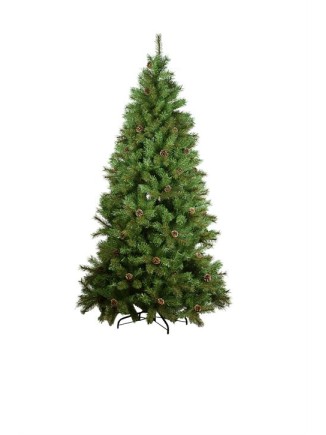 Χριστουγεννιάτικο δέντρο mixed με κουκουνάρια 1,50m 650 tips
