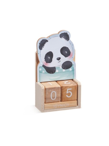 Ημερολόγιο ξύλινο Panda