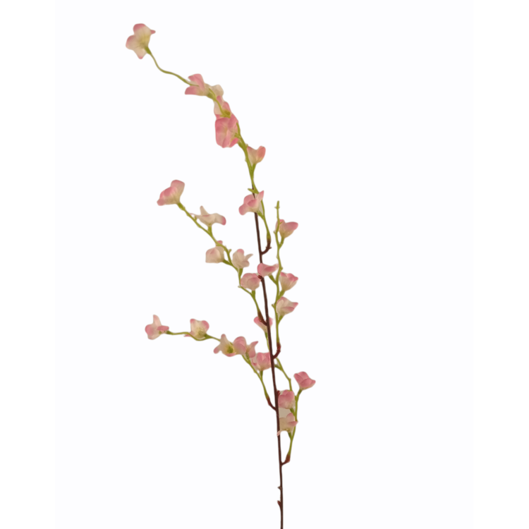 Κλαδί αμυγδαλιάς ροζ-λευκό 57cm