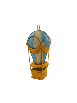 Αερόστατο μεταλλικό κίτρινο-τυρκουάζ