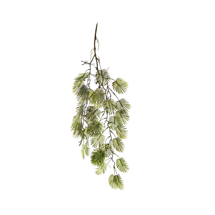 Κρεμαστό τεχνητό φυτό Πρασινάδα φοινικόφυλλα 1m
