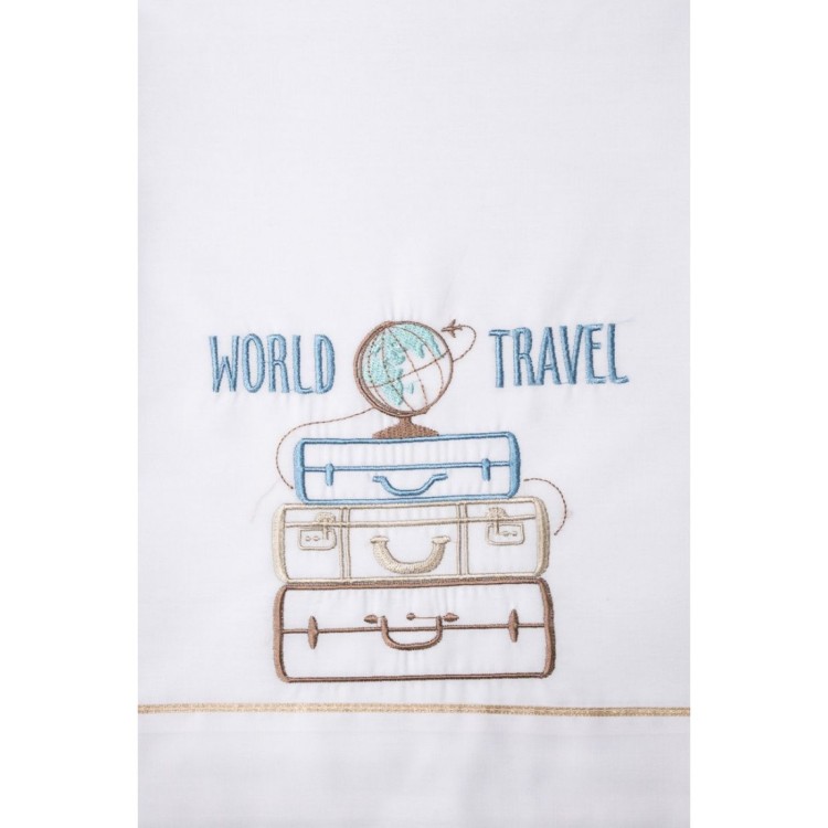 Λαδόπανο με βαλίτσες "World travel"