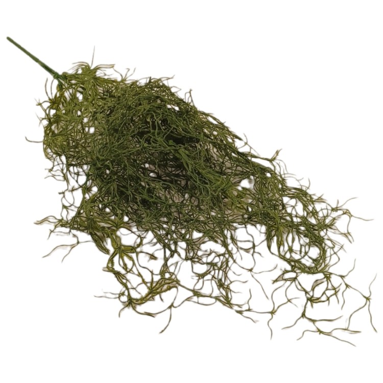 Κρεμαστό τεχνητό φυτό Πρασινάδα Ισπανική λεπτό φύλλωμα 110cm