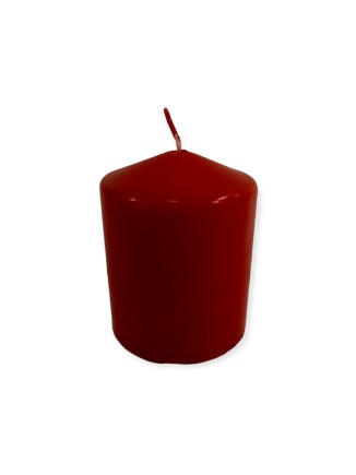 Κερί κολώνα κόκκινο 7,5x9cm