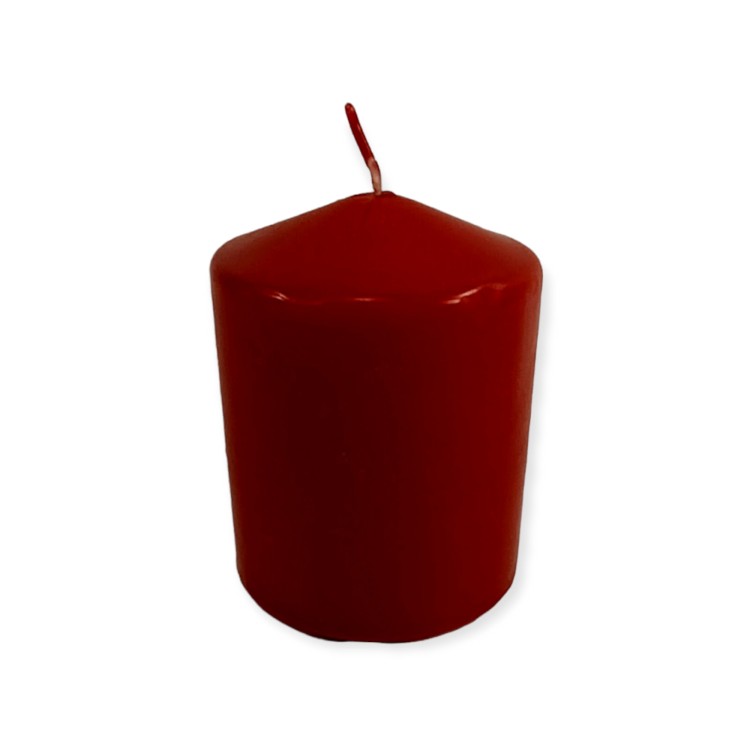 Κερί κολώνα κόκκινο 7,5x9cm