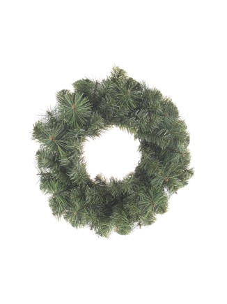Χριστουγεννιάτικο στεφάνι πράσινο με πευκοβελόνα 40cm