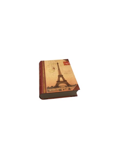Κουτί βιβλίο με πύργο του Eiffel 13,5x20x4cm