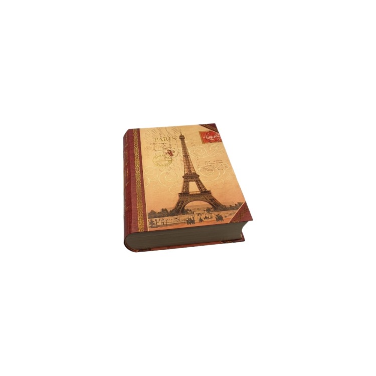 Κουτί βιβλίο με πύργο του Eiffel