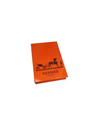 Κουτί βιβλίο "Hermes" πορτοκαλί 18cm x 27cm x 4cm