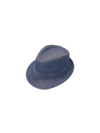 Βαπτιστικό καπέλο για αγόρι μπλε καβουράκι Νο48