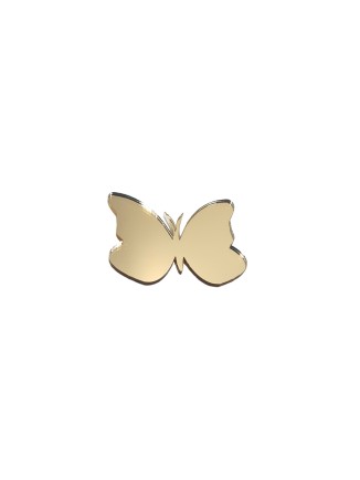 Πεταλούδα πλέξιγκλας χρυσή 5x4,5cm