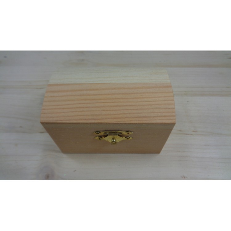 Κουτί ξύλινο ντεκουπάζ μπαούλο