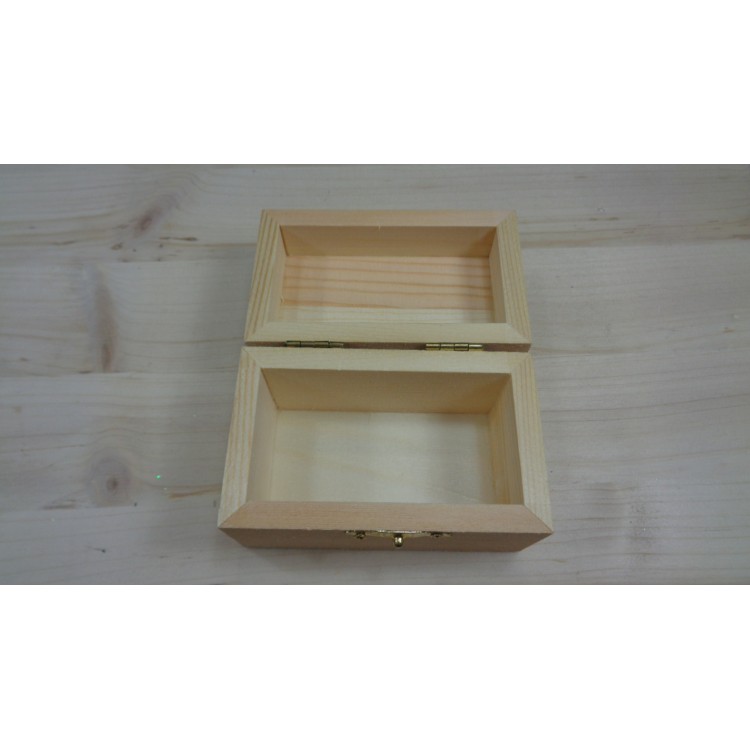 Κουτί ξύλινο ντεκουπάζ μπαούλο