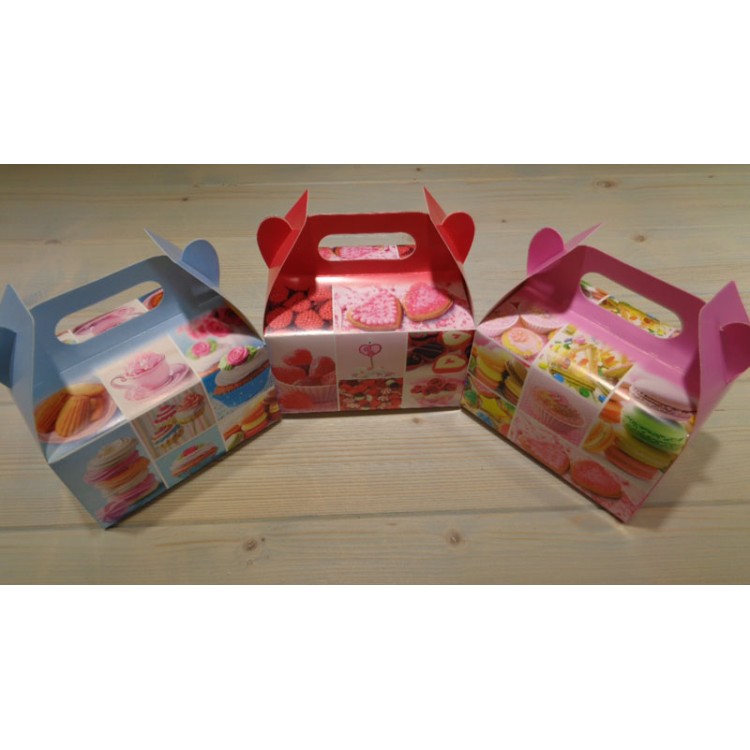 Κουτί χάρτινο πτυσσόμενο cupcakes