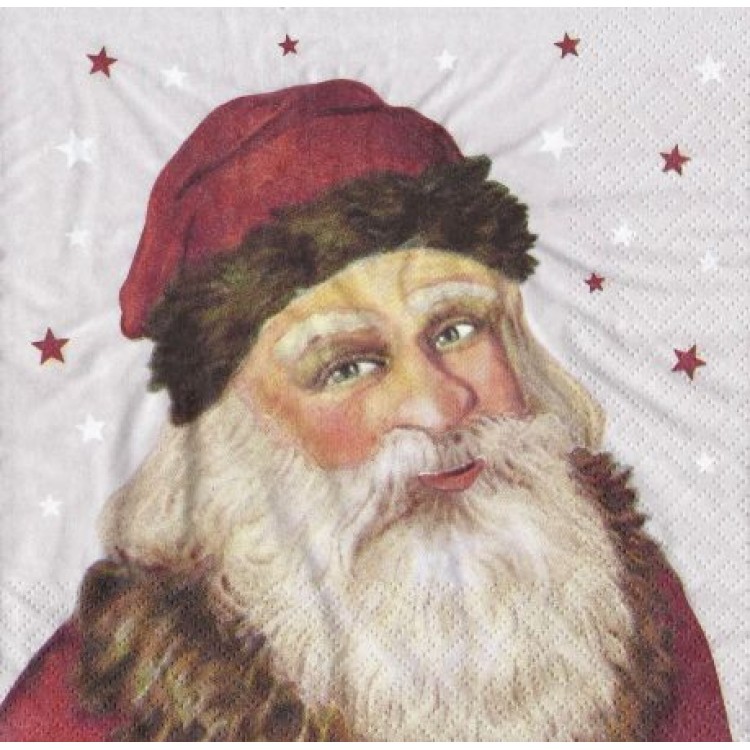 Χαρτοπετσέτα "Santa claus" 33x33cm (20τεμ)