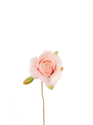 Διακοσμητικό τριαντάφυλλο υφασμάτινο 