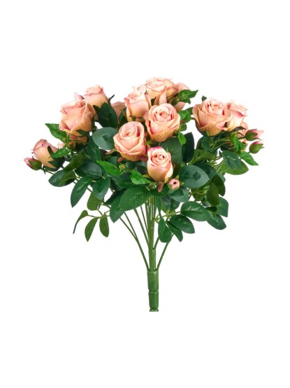 Μπουκέτο από υφασμάτινα τριαντάφυλλα 45cm (18τεμ)