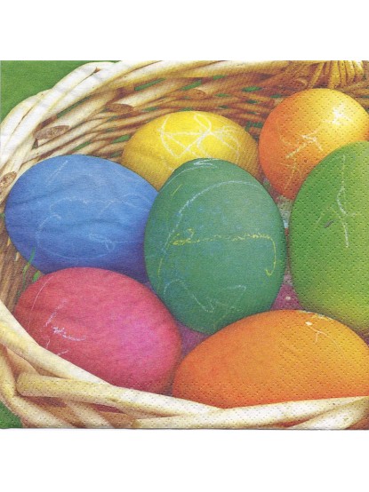 Χαρτοπετσέτα Πασχαλινά αυγά 33x33cm(20τμχ)