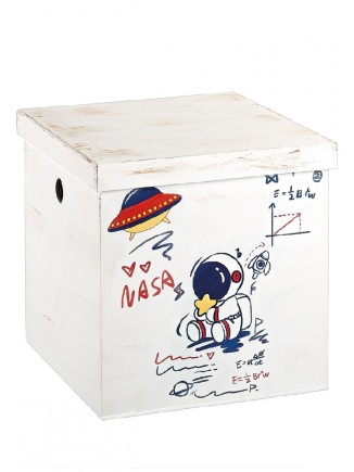 Κουτί βαπτιστικών αστροναύτης